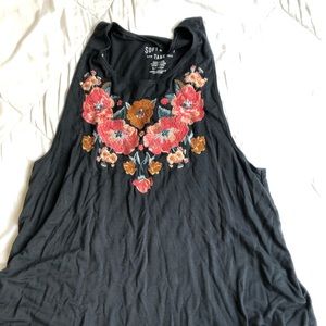 American eagle high neck tank